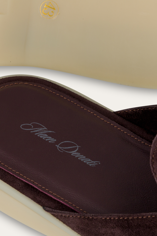 حذاء دوناتي ميويل بلون الشيكولاتة