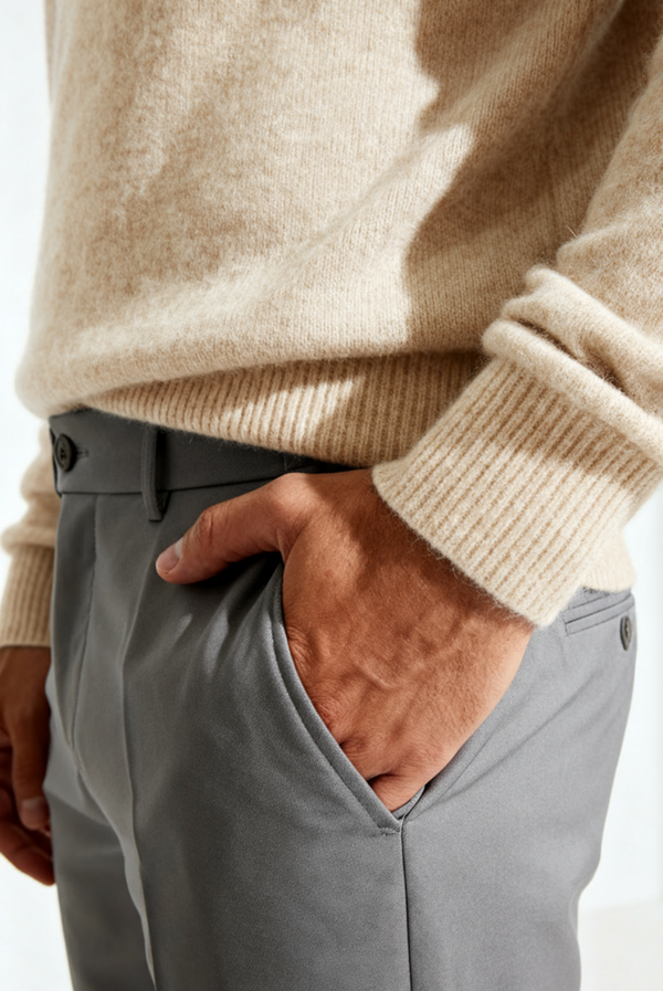 Creme Cashmere Crewneck