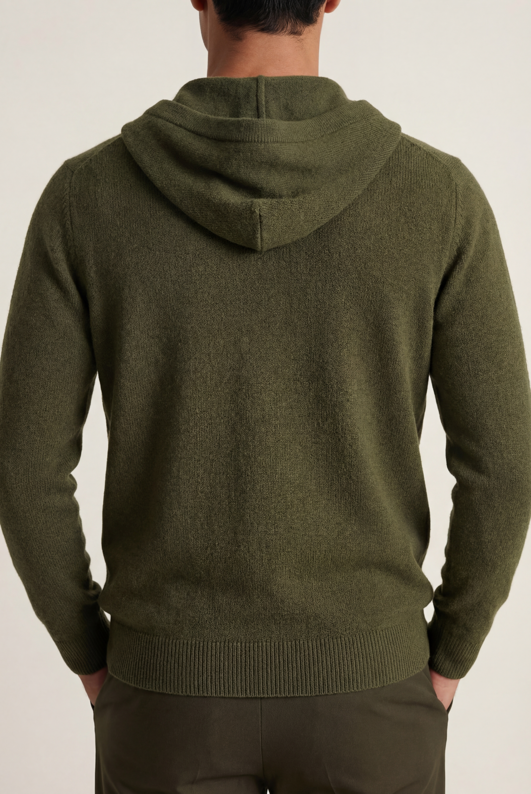 Olive Premium Cashmere Vest