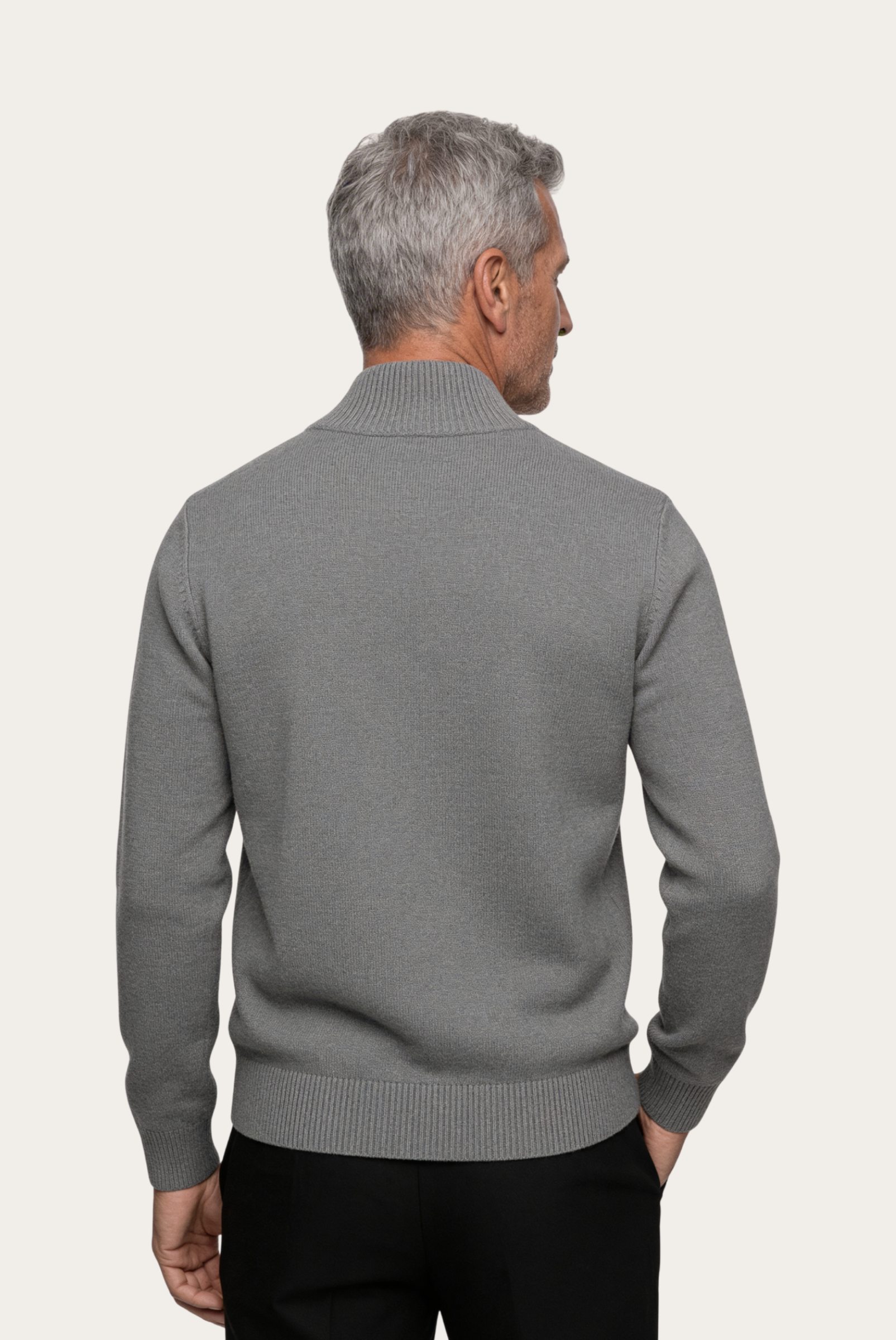 Pull en cachemire Gris