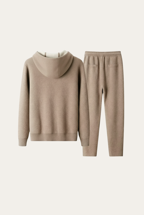 Beige Premium Cashmere Dune Set