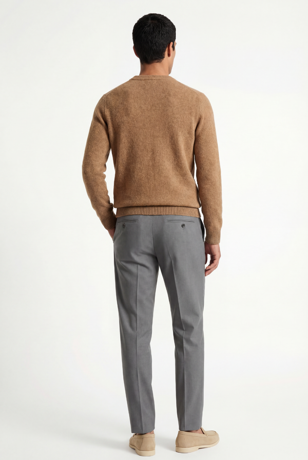 Camel Cashmere Crewneck
