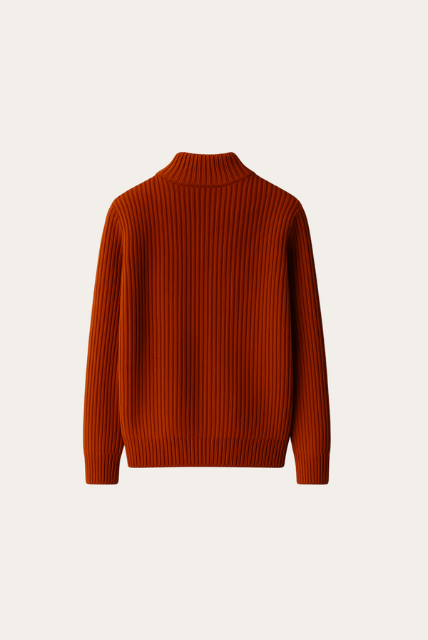Red Donati Cardigan