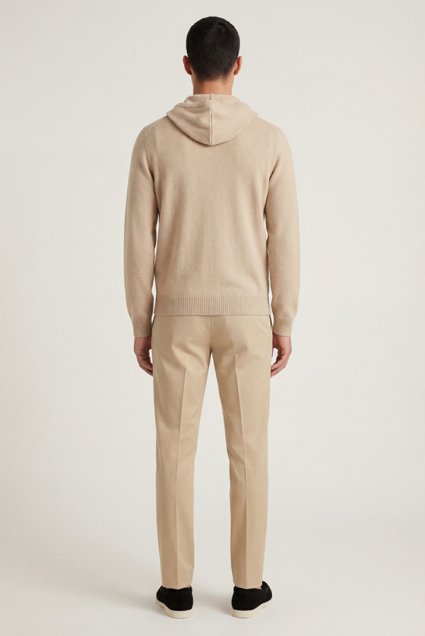 Sand Premium Cashmere Vest