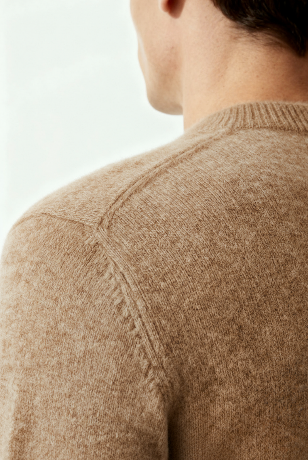 Camel Cashmere Crewneck