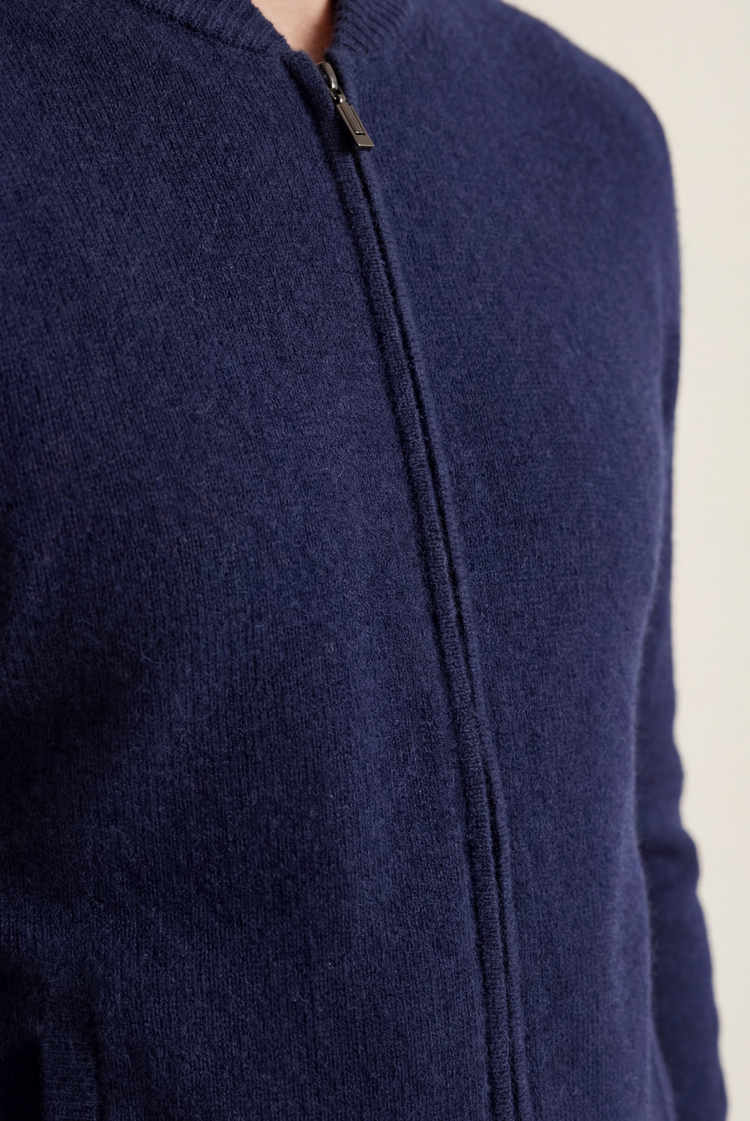 Navy Blue Cashmere Jumper