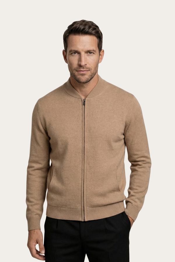 Camel Kaschmirpullover