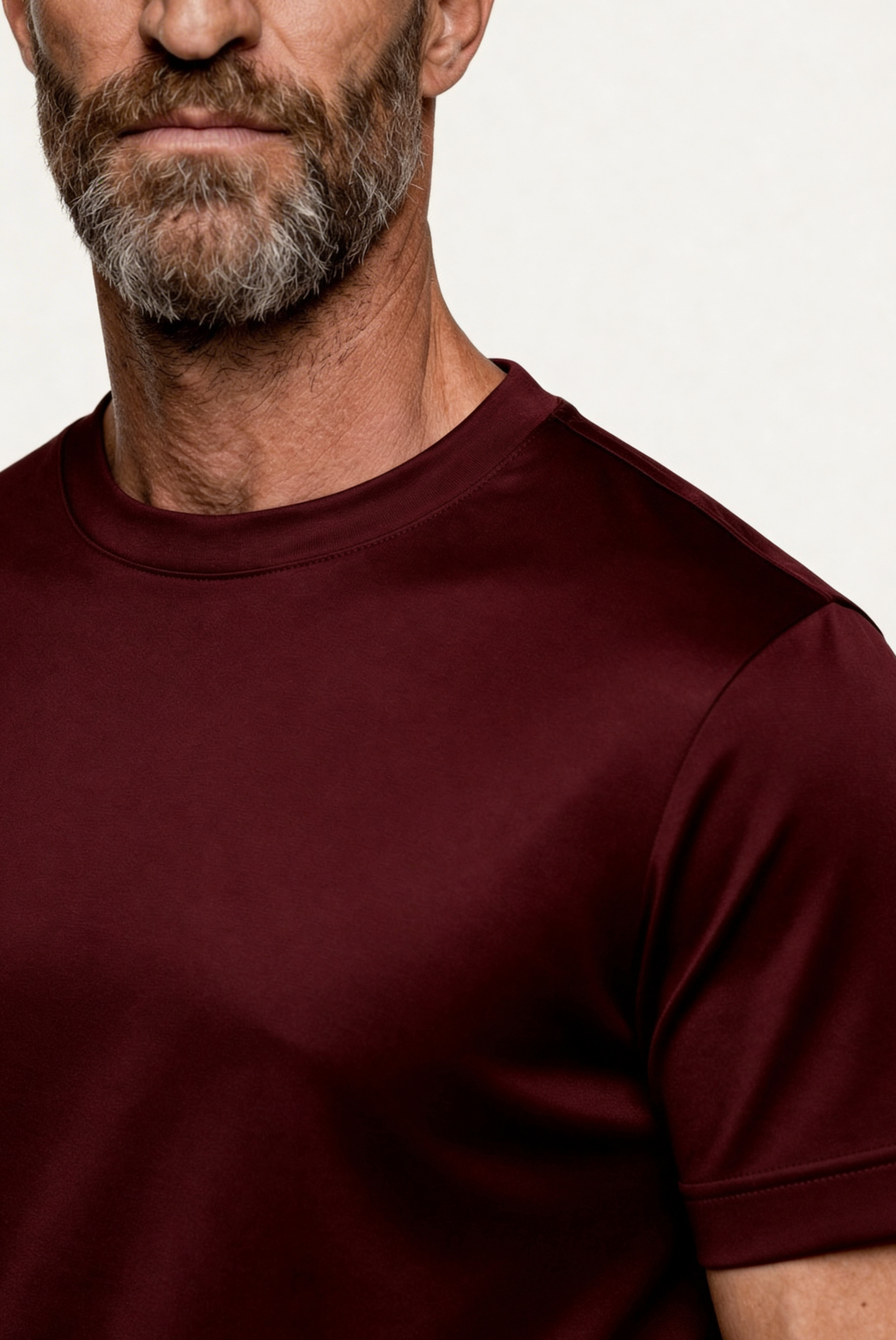 インペリアル T シャツ ボルドーレッド