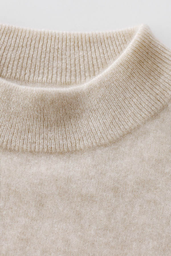 Camel Cashmere Crewneck