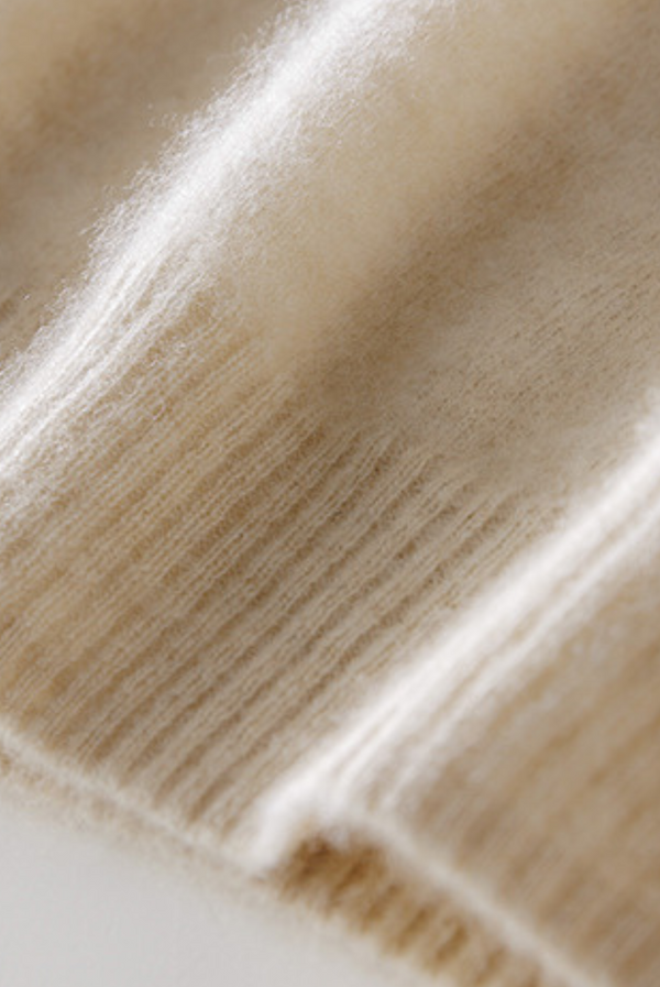 Camel Cashmere Crewneck