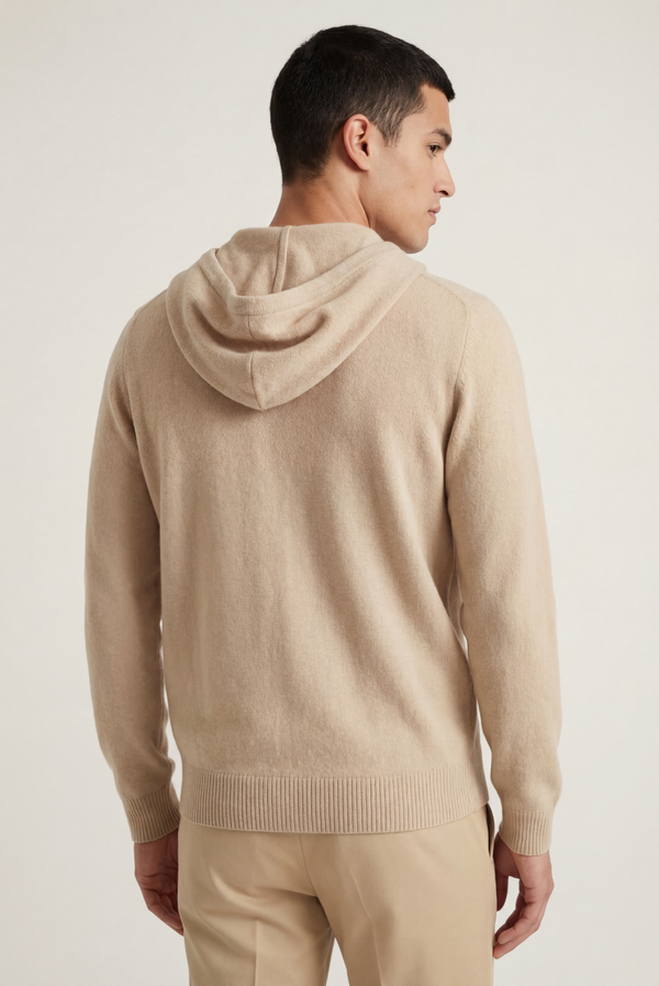 Sand Premium Cashmere Vest