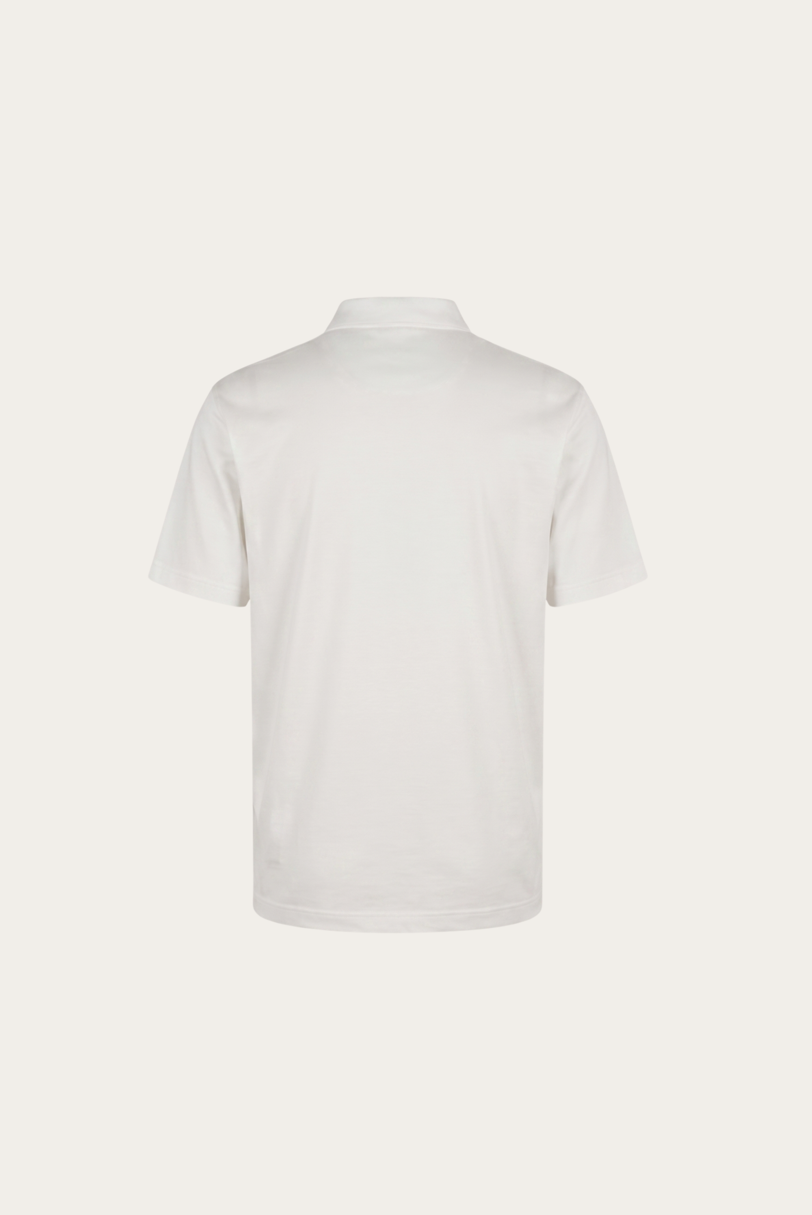 Weißes Imperial-Polohemd