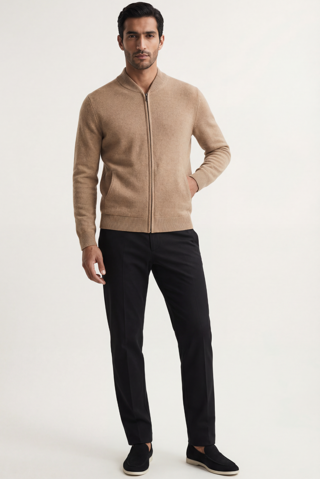 Camel Cashmere Jumper
