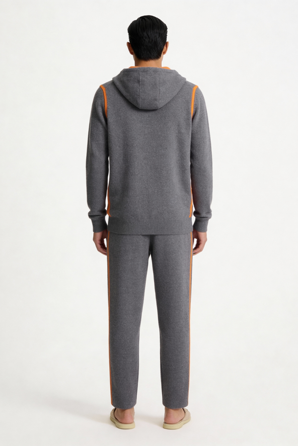 Deep Grey Dune Cashmere Set