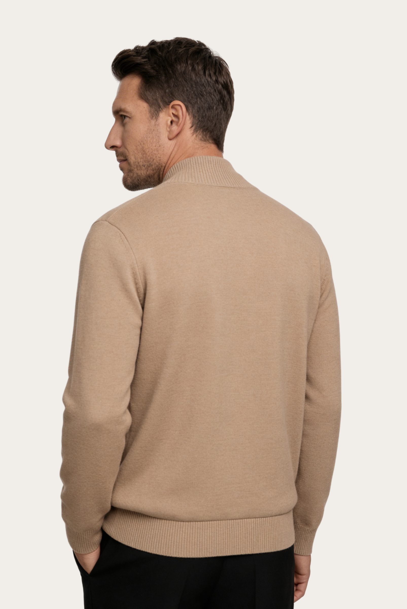 Camel Kaschmirpullover