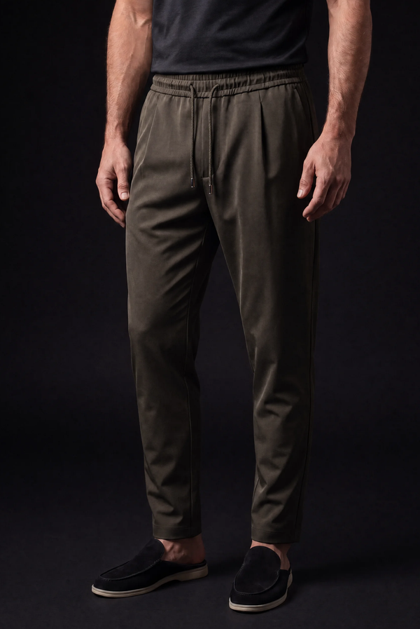 Pantalon stretch Beige