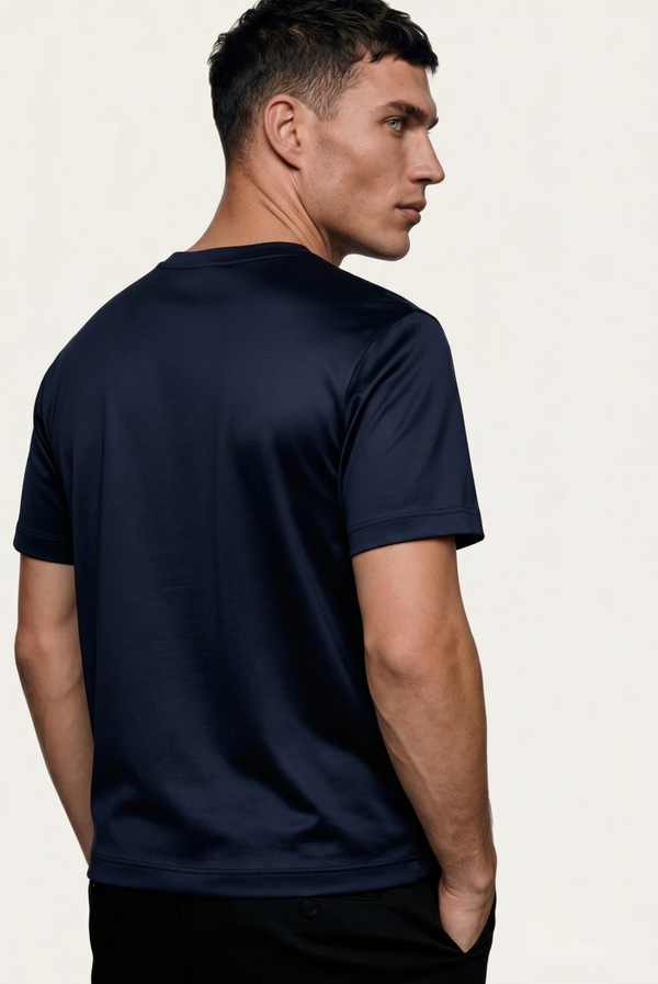 Navy Imperial Tee