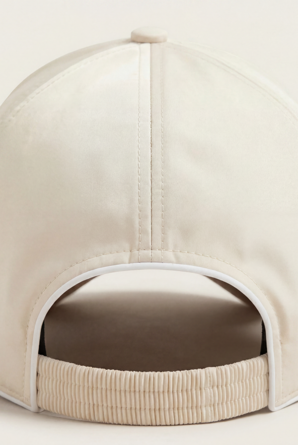 Beige Imperial Baseball Cap