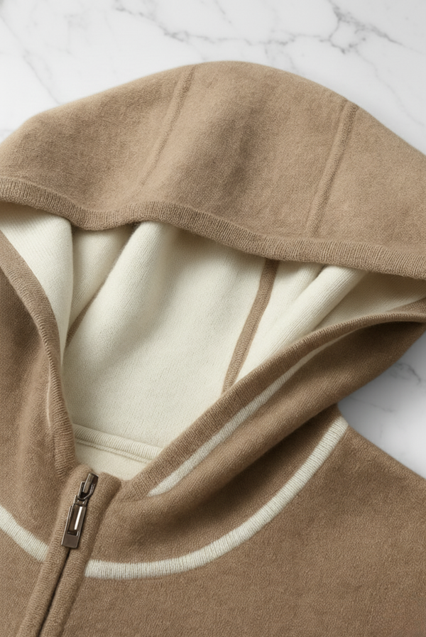 Beige Premium Cashmere Dune Set