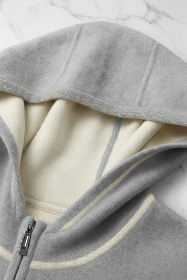 Grey Premium Cashmere Dune Set