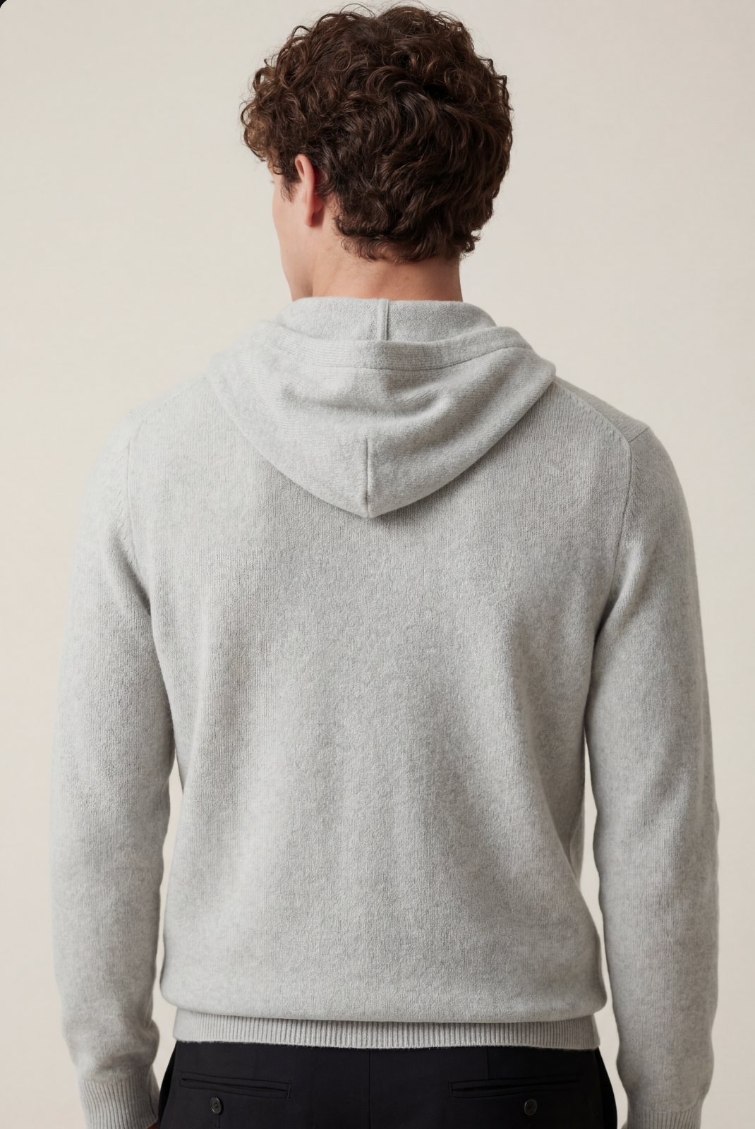 Light Grey Premium Cashmere Vest