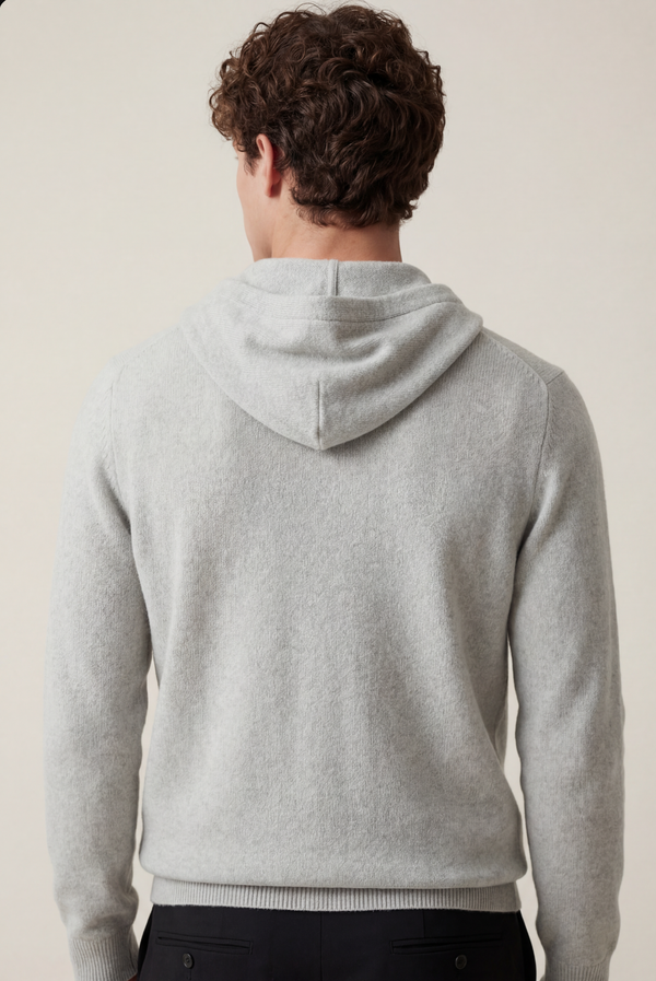 Light Grey Premium Cashmere Vest