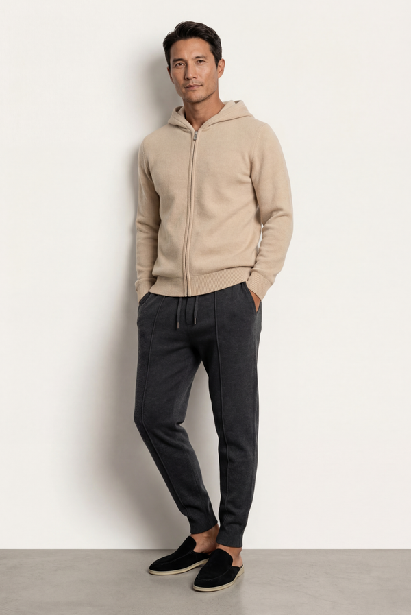 Sudadera con Cierre de Casimir Premium Arena
