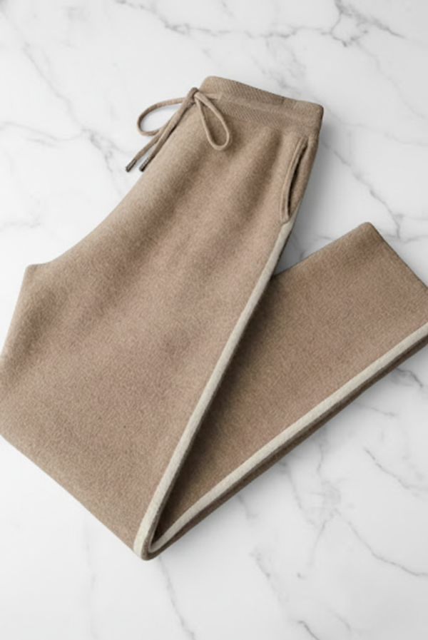 Beige Premium Cashmere Dune Set