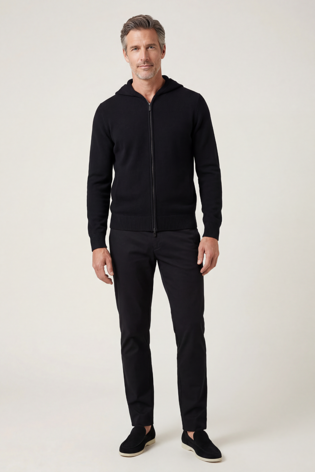 Black Premium Cashmere Vest