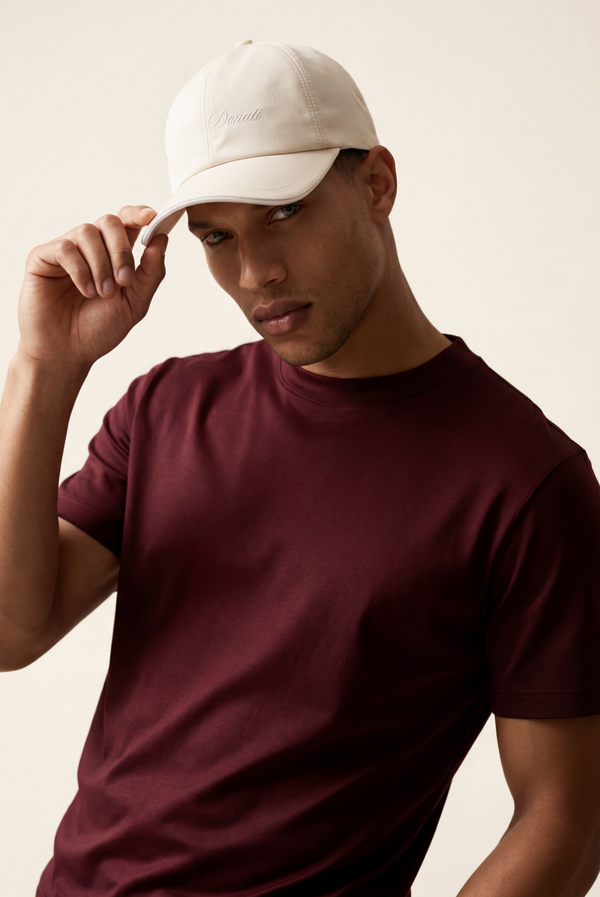 Beige Imperial Baseball Cap