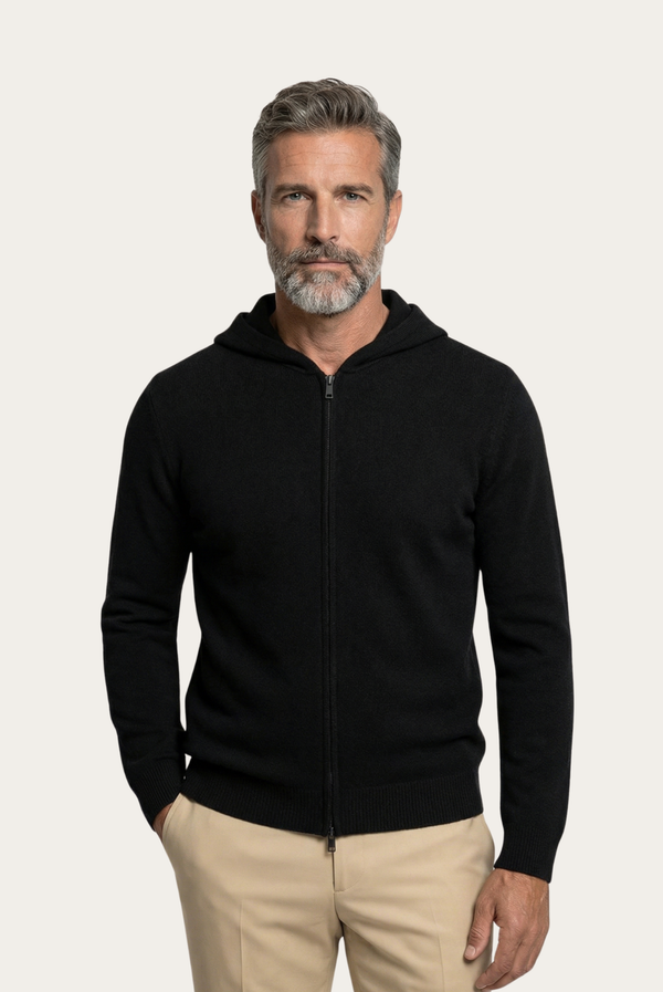 Black Premium Cashmere Vest