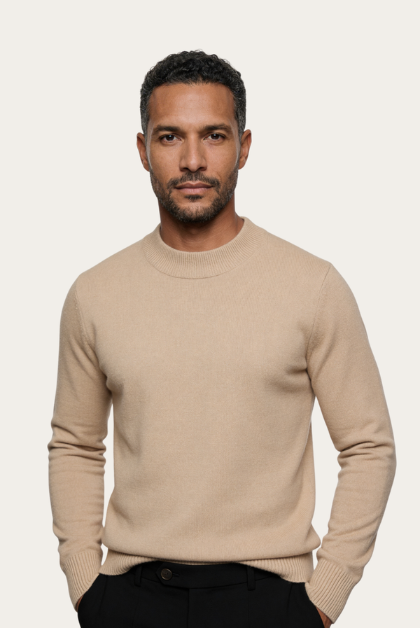 Creme Cashmere Crewneck