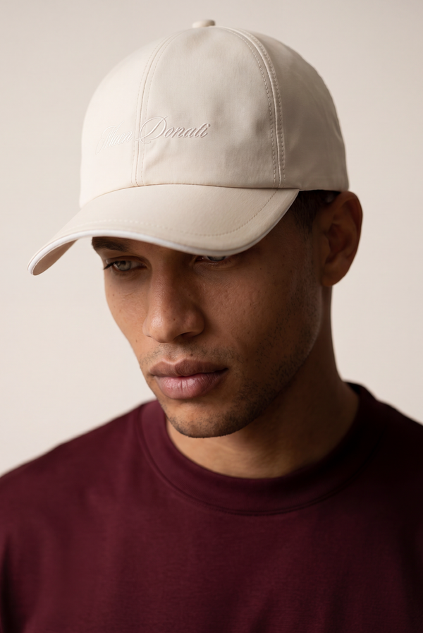 Beige Imperial Baseball Cap
