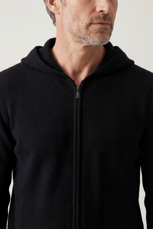 Black Premium Cashmere Vest