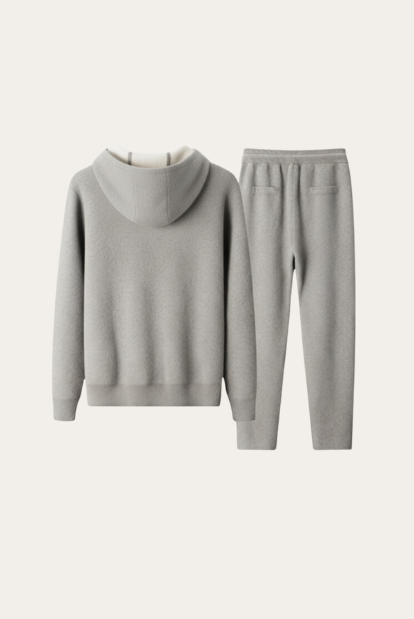 Grey Premium Cashmere Dune Set