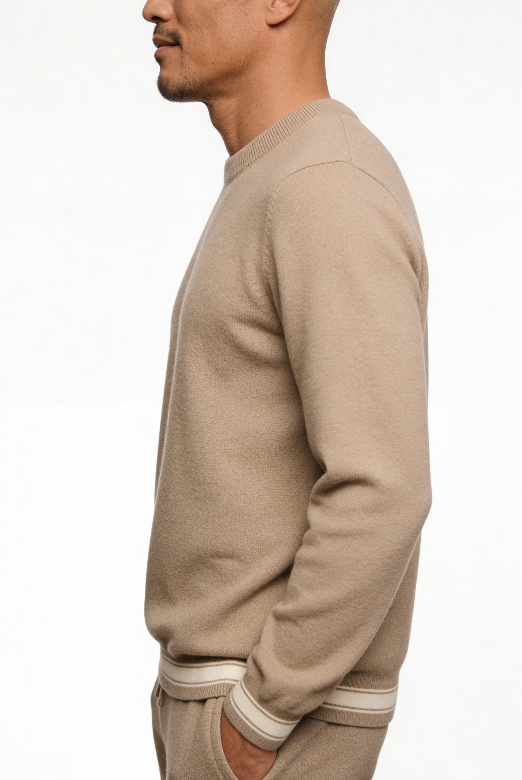 Conjunto Elite de Cashmere Areia
