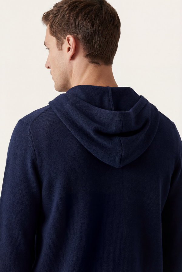 Navy Blue Premium Cashmere Vest