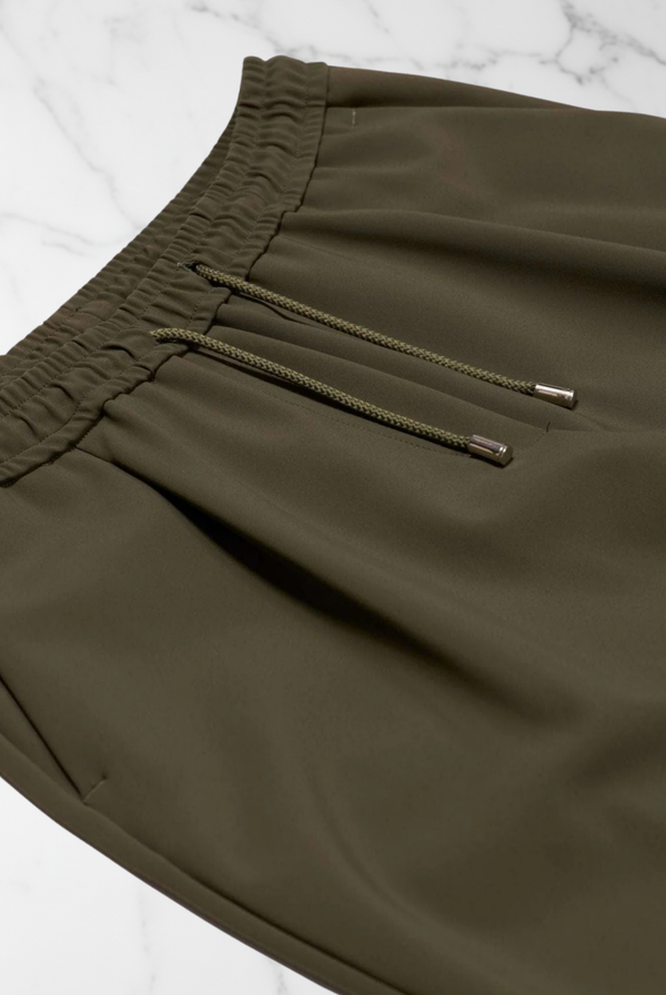 Dark Green Tech Suit