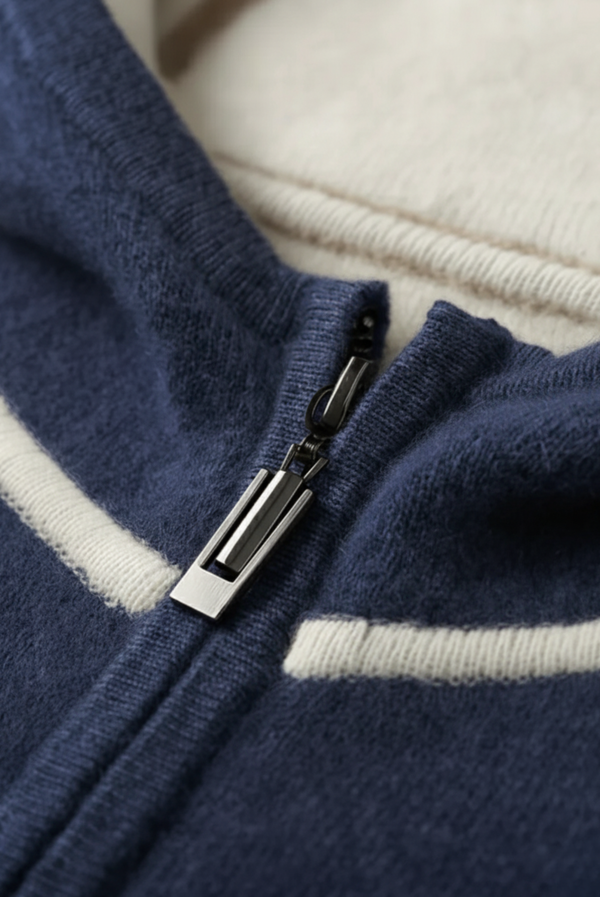 Blue Premium Cashmere Dune Set