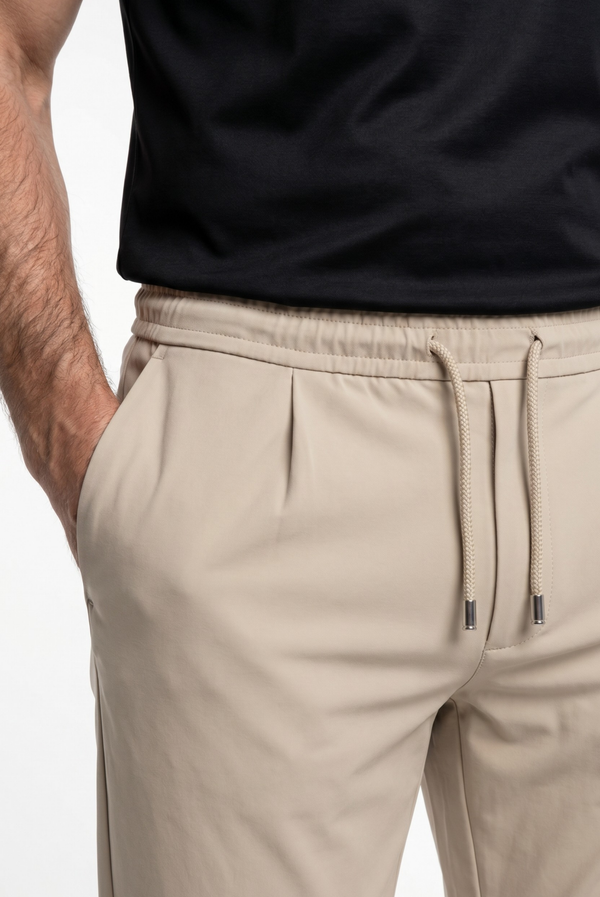 Beige Sarh-Hose