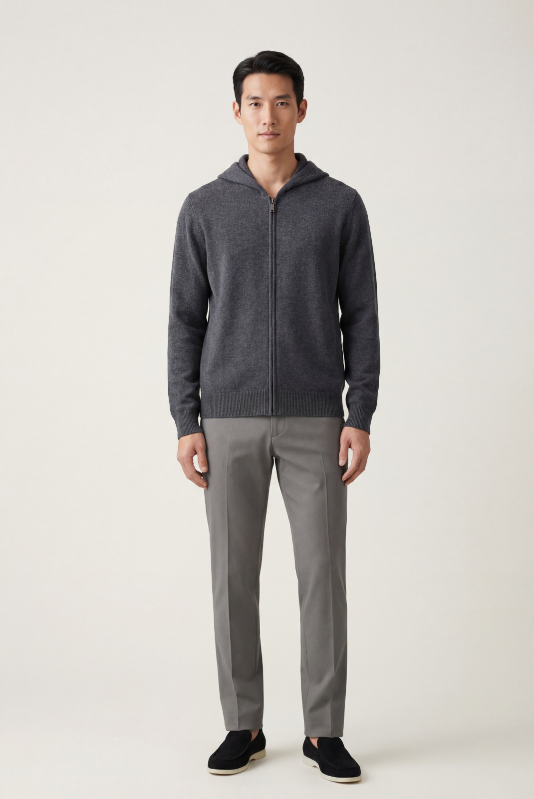 Dark Grey Premium Cashmere Vest