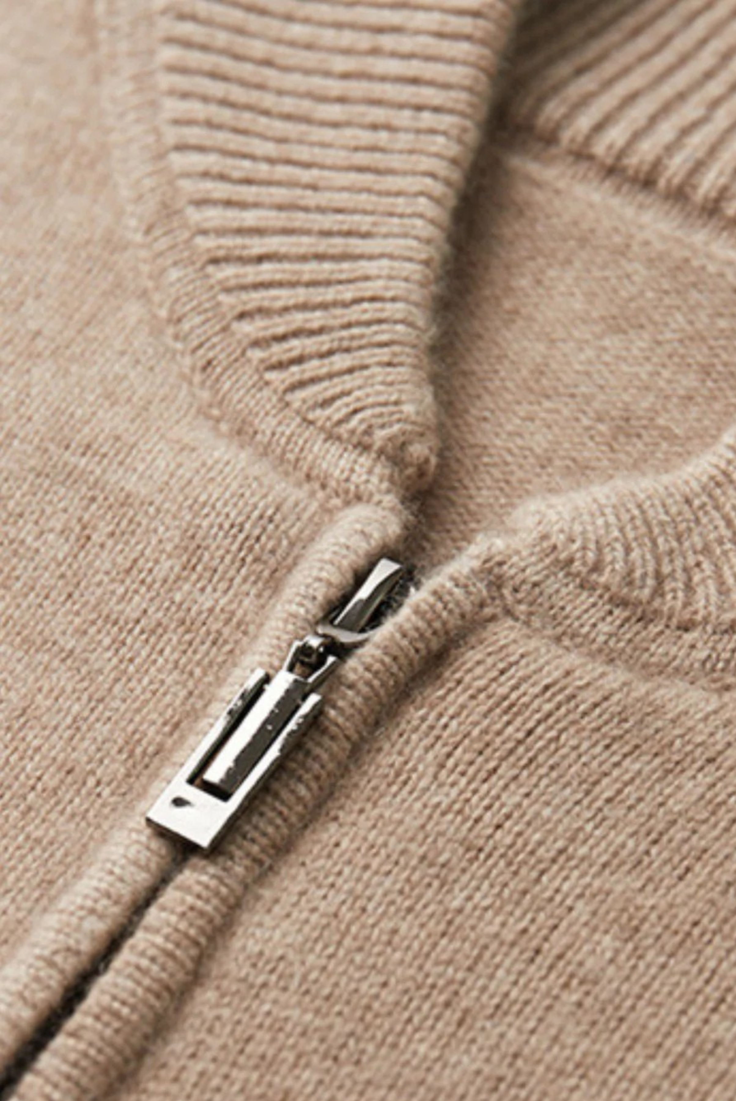 Camel Cashmere Jumper