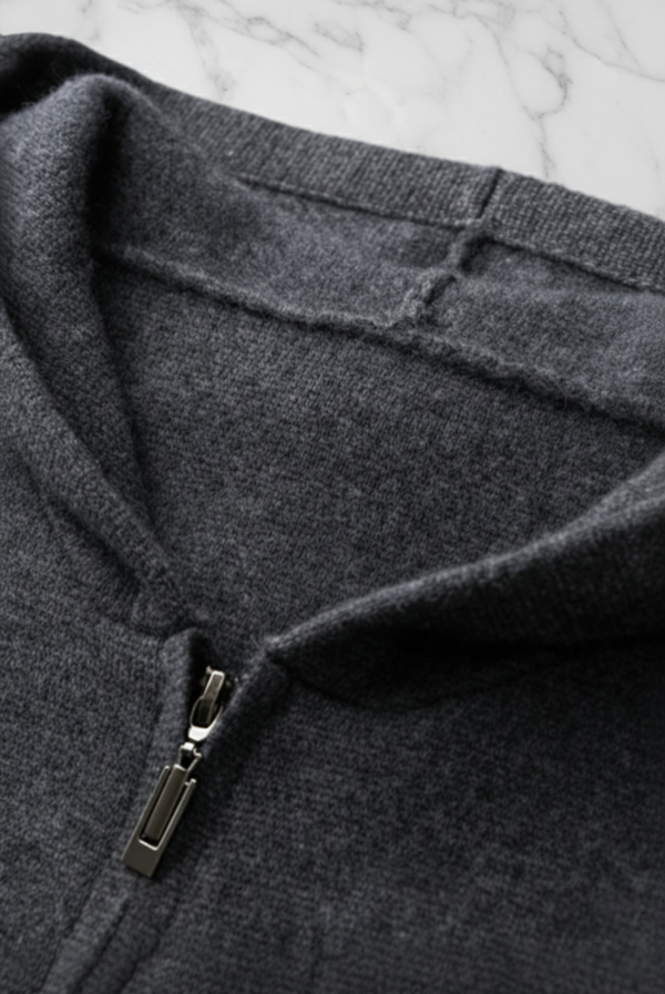 Dark Grey Premium Cashmere Vest
