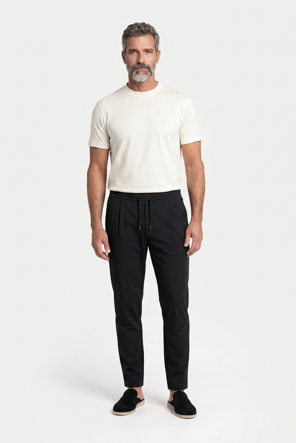Schwarze Sarh-Hose