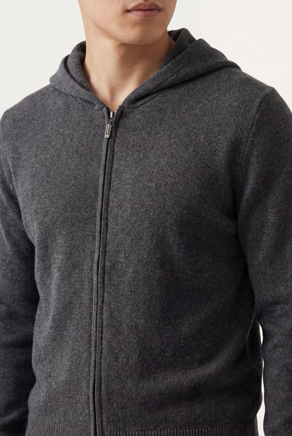 Dark Grey Premium Cashmere Vest