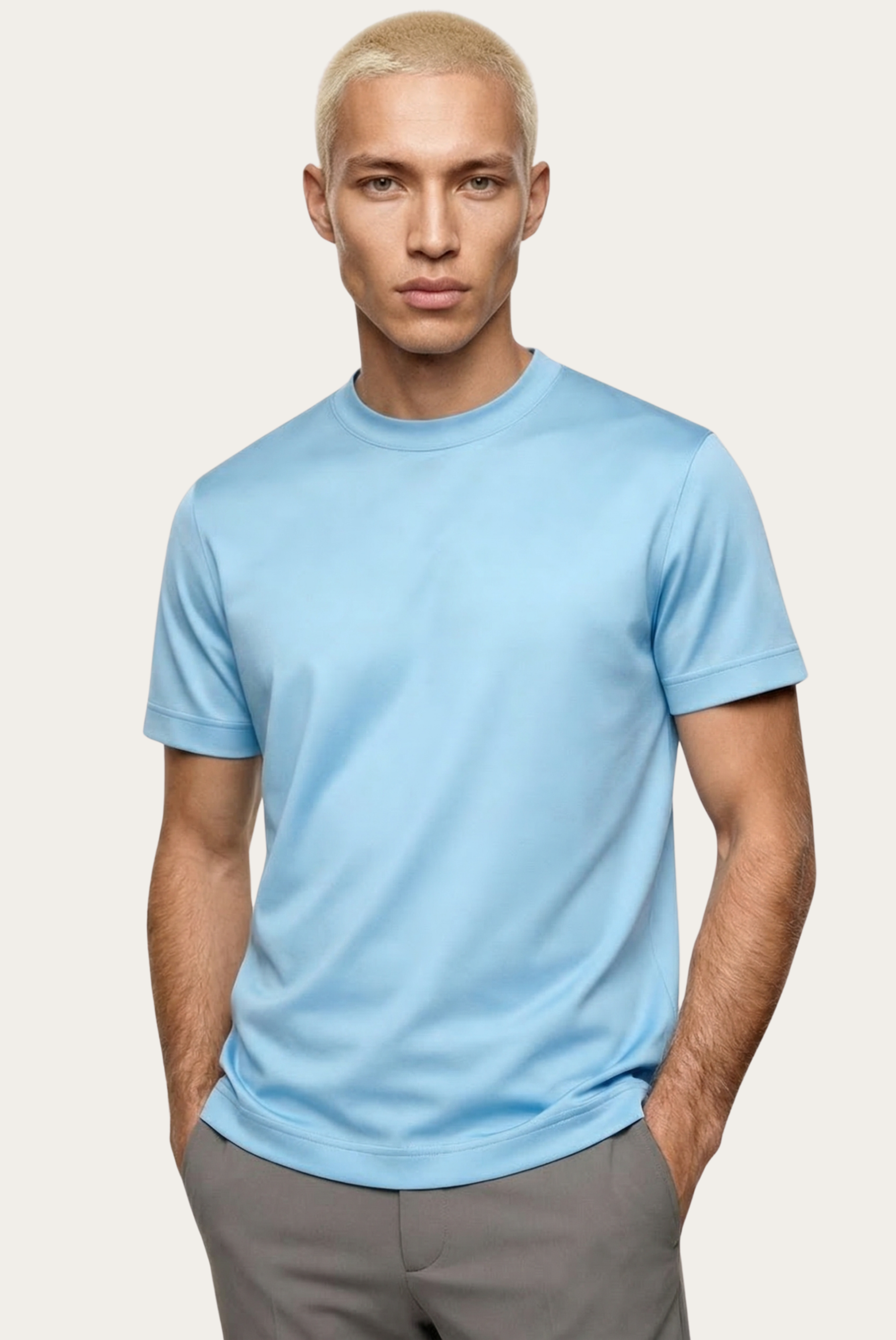 インペリアル Tシャツ オーシャンブルー