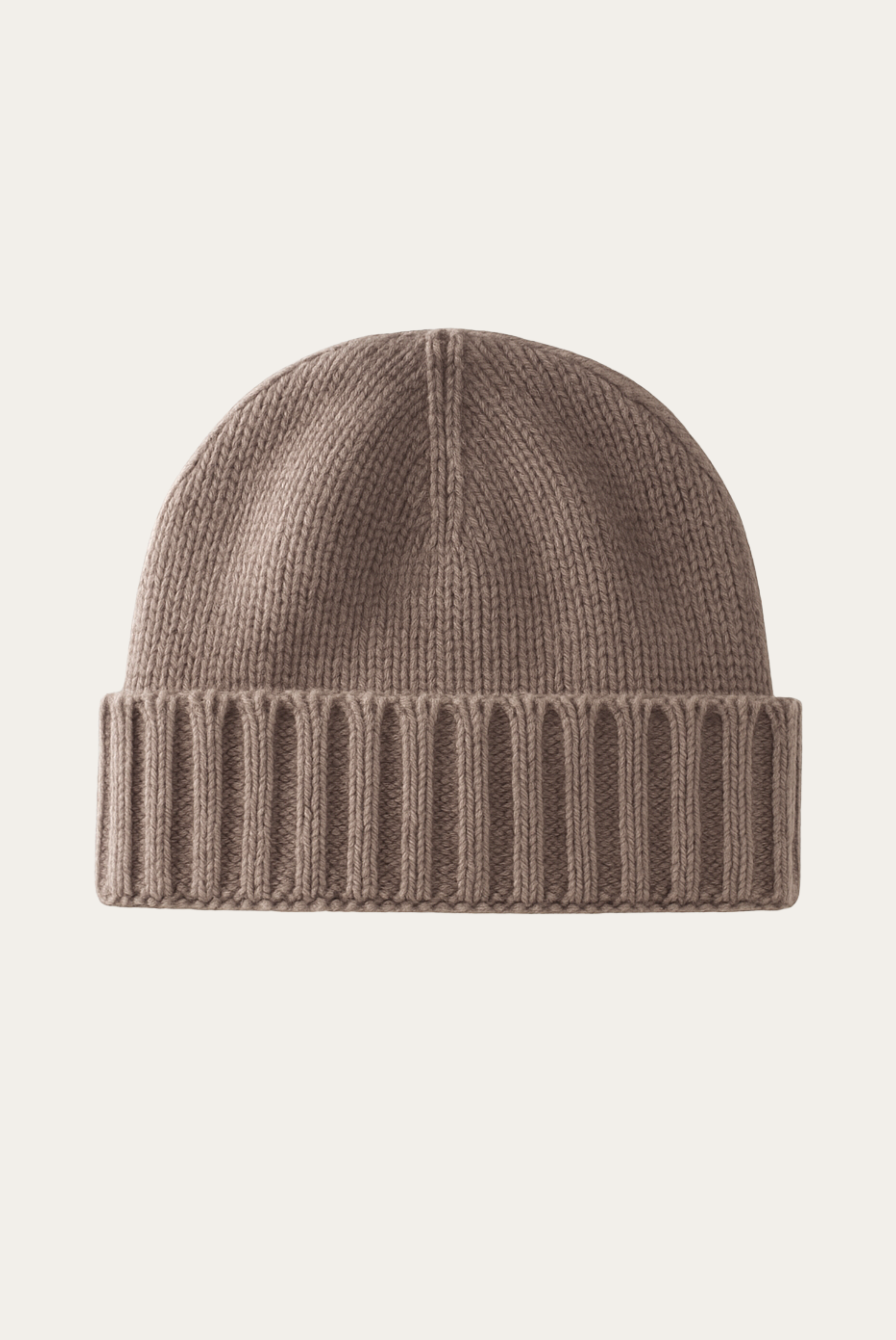 Beige Premium Cashmere Beanie