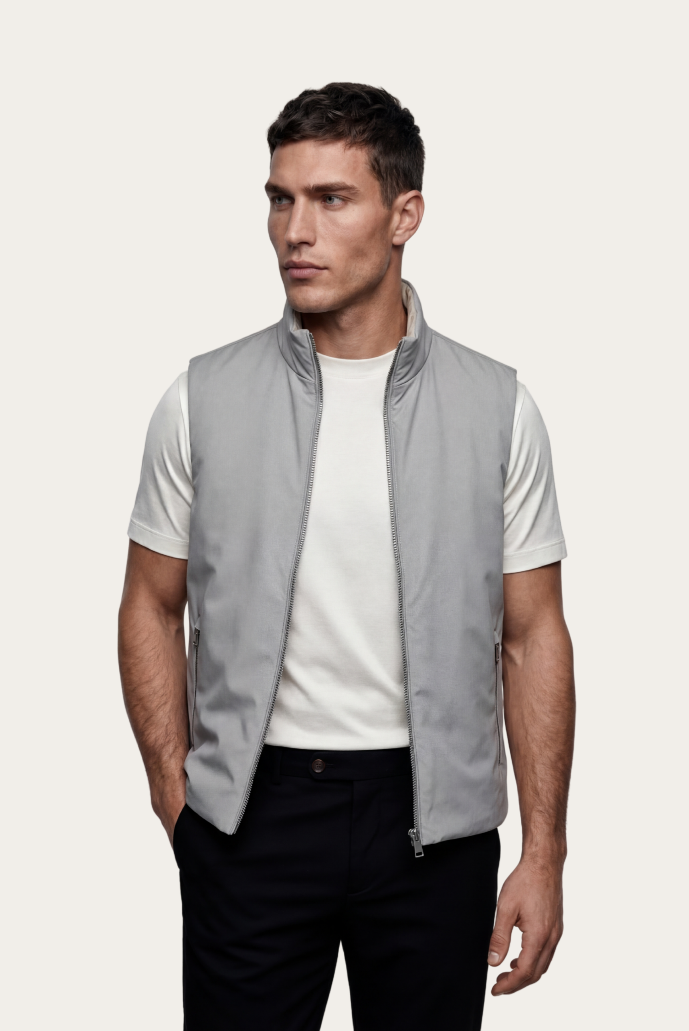 Grey Tech Gilet