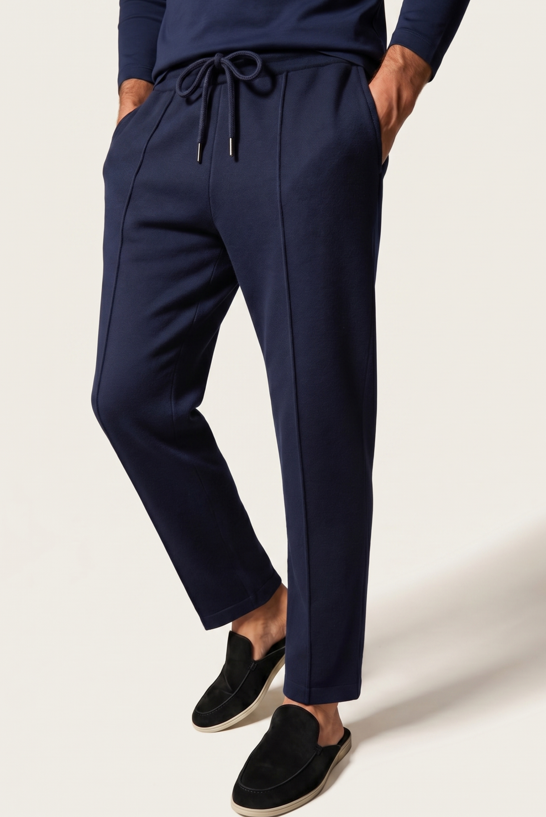 Pants de Descanso Donati Lana Azul Marino