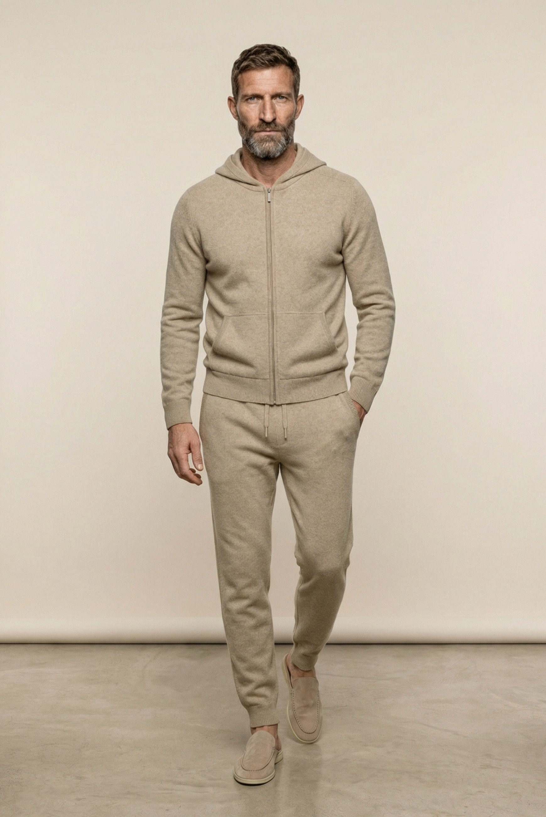 Camel Cashmere Set